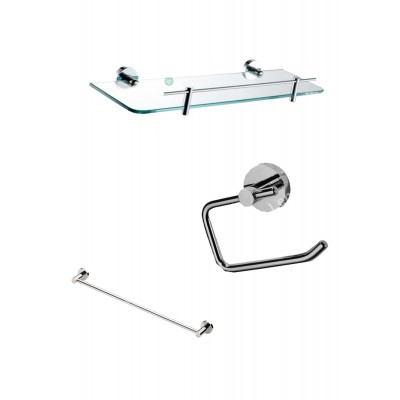 Chrome Bathroom Accessories Package 3